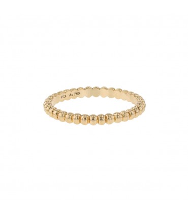 Van Cleef & Arpels Perlée Perles d’Or gold ring