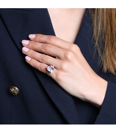 Mauboussin Mes Couleurs à Toi amethyst, diamonds and gold ring