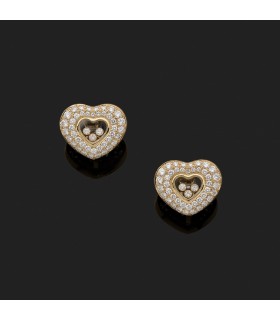 Boucles d’oreilles Chopard Happy Diamonds