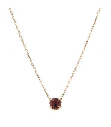 Fred garnet and gold necklace