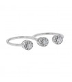 Diamonds and gold ring