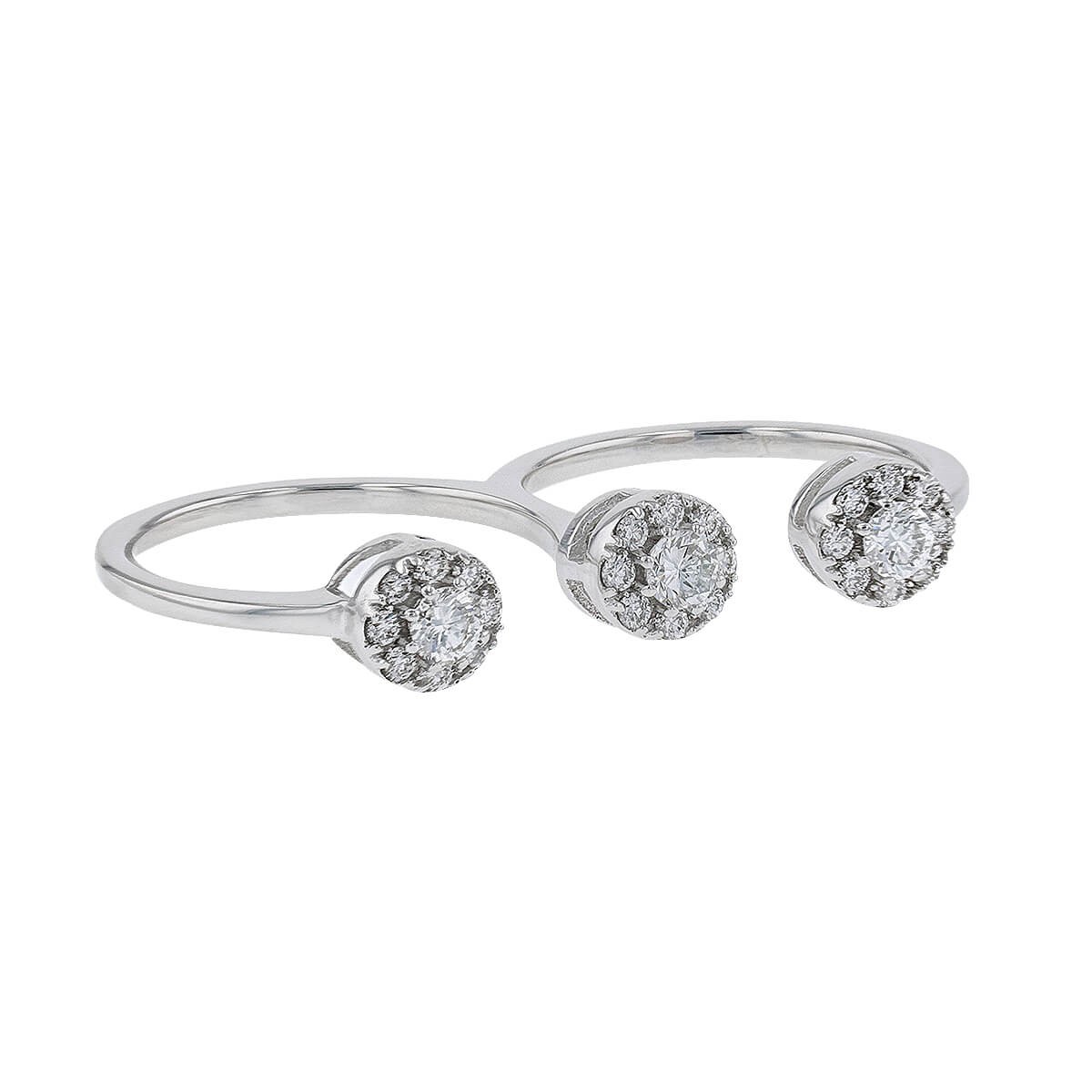 Bague deux doigts agatha best sale