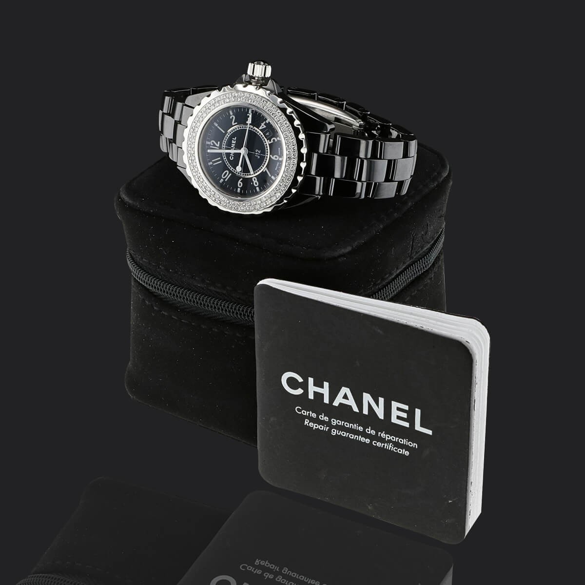 Chanel Montre Mademoiselle J12 Acte II pour femme H6501 En vente sur 1stDibs
