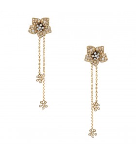 H. Stern diamonds and gold earrings