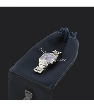 Mauboussin Délicieuse stainless steel and diamonds watch