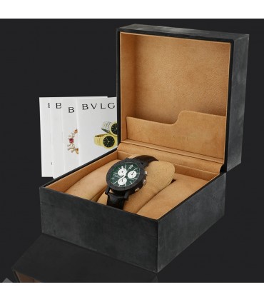 Bulgari Carbongold Singapore gold and carbon watch