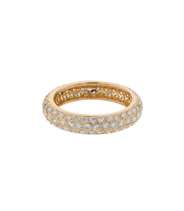 Cartier diamonds and gold ring