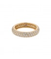 Cartier diamonds and 18k gold ring