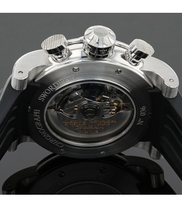 Graham Swordfish stainless steel watch