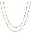 Collier sautoir or