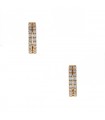 Djula diamonds and gold earrings