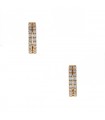 Djula diamonds and gold earrings