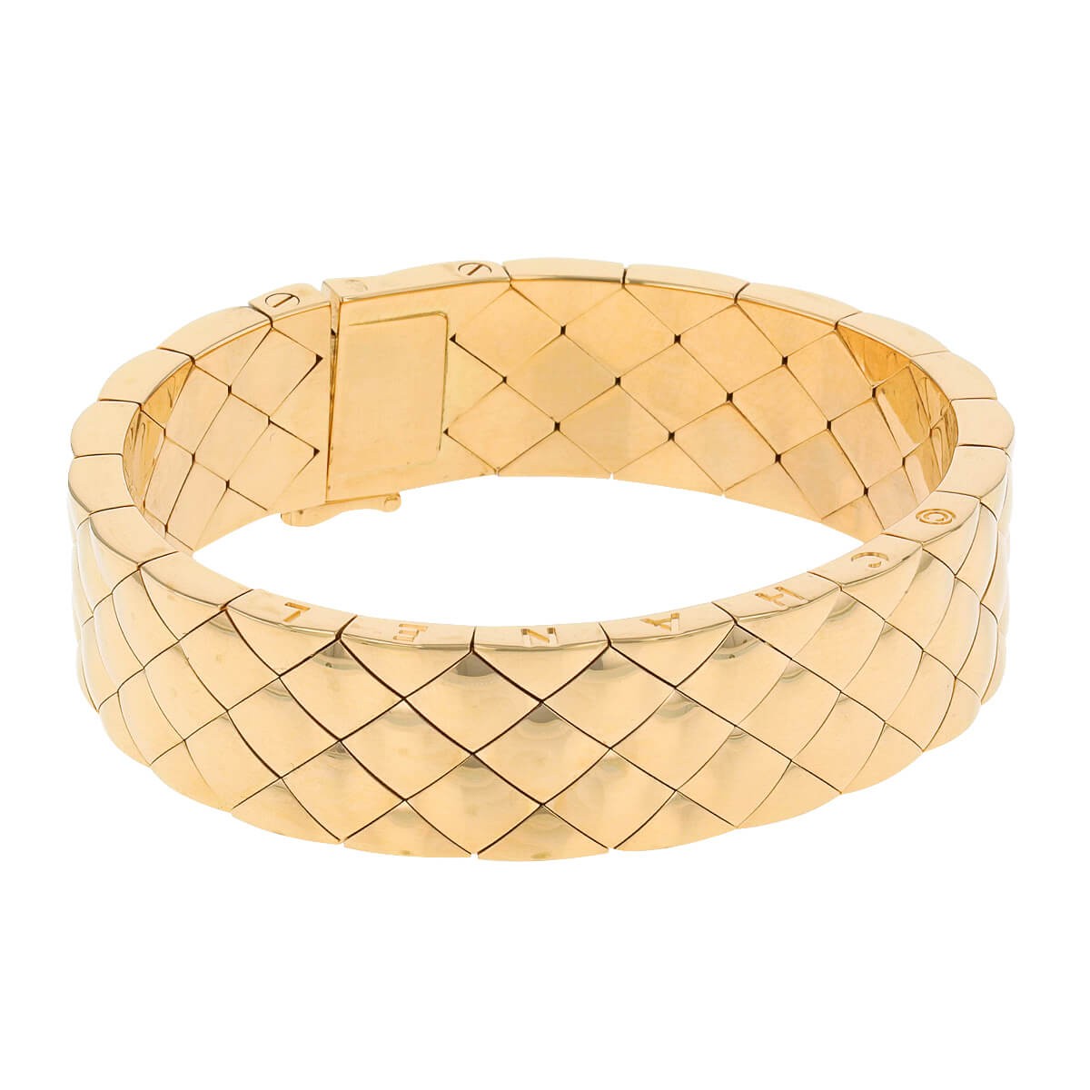 Chanel Gold 'CC' Circle Bracelet Q6JBFP17DB023 | WGACA