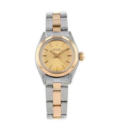 Rolex Oyster Perpetual stainless steel and gold watch