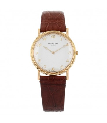 Patek Philippe Calatrava 18k gold watch 3520
