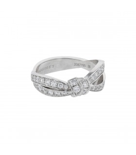Chaumet Liens Séduction diamonds and gold ring