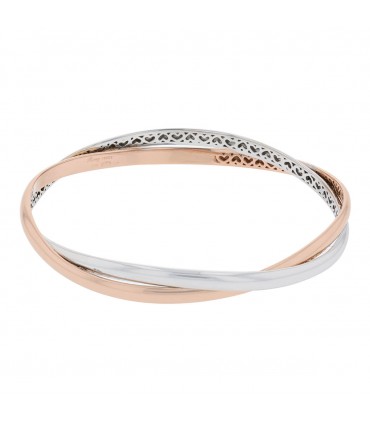 Poiray Bangle Tresse gold bracelet