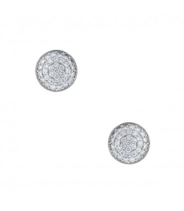 Boucles d’oreilles or et diamants