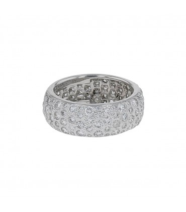 De Beers diamonds and gold ring