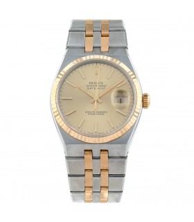 Rolex Oysterquartz DateJust stainless steel and gold watch