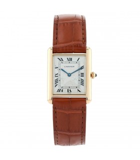 Cartier Tank gold watch