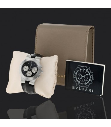 Bulgari Diagono stainless steel watch