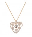 Chopard Happy Amore diamonds and gold necklace
