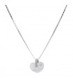 Collier pendentif coeur or et diamants