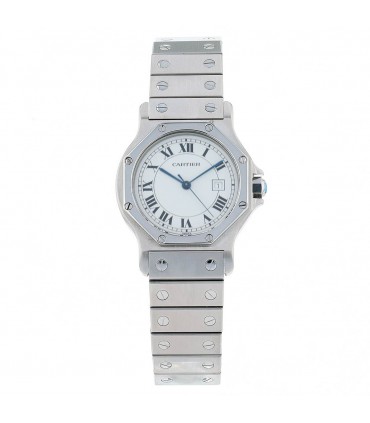 Cartier Santos Octogonale stainless steel watch