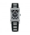 Bulgari Rettangolo stainless steel watch