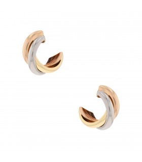 Cartier Trinity gold earrings