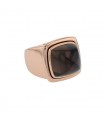 Fred Pain de Sucre smocked quartz and gold ring