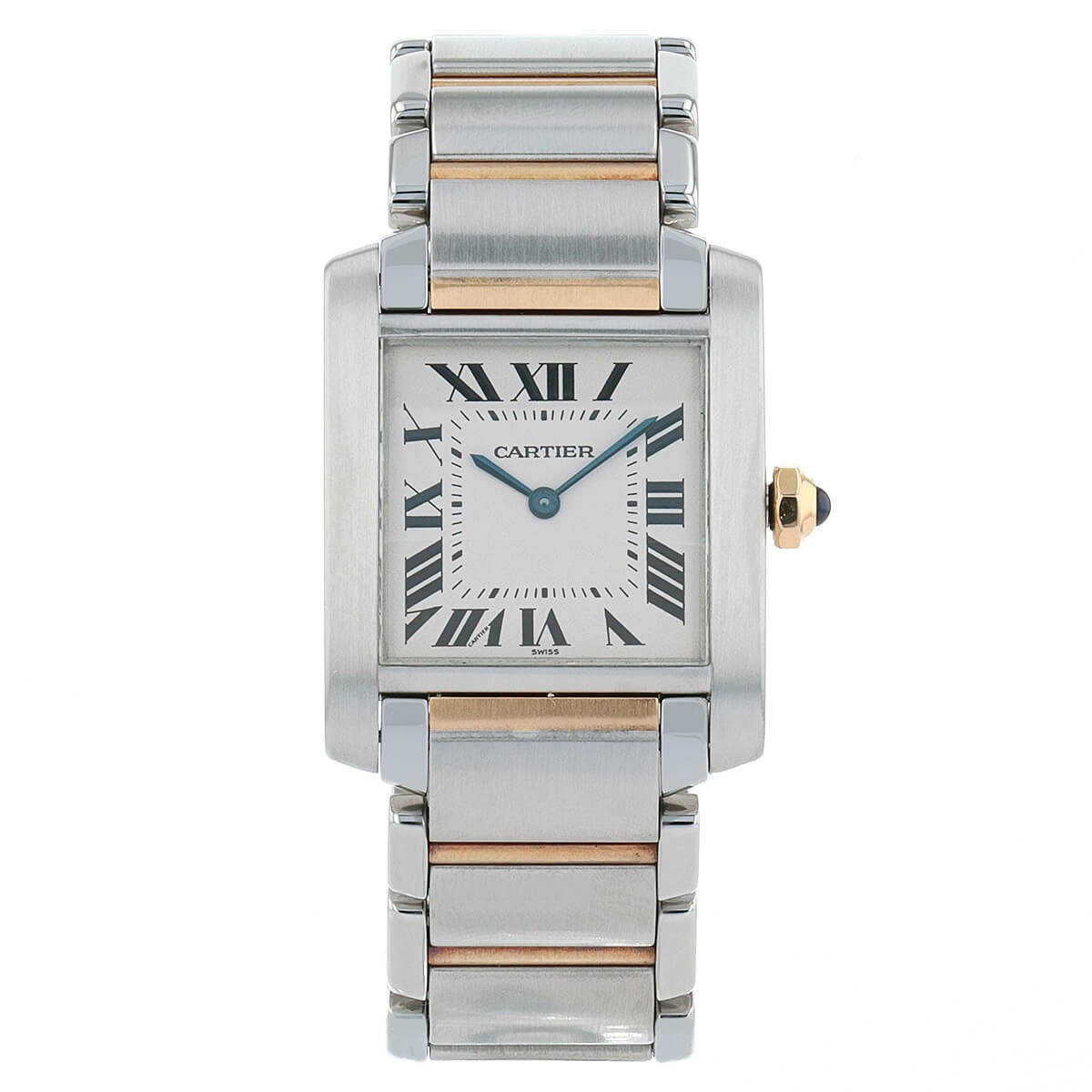 Cartier Tank Francaise Steel & Gold