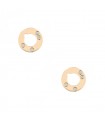 Dinh Van Cible diamonds and gold earrings