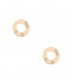 Dinh Van Cible diamonds and gold earrings