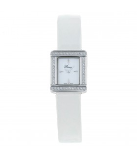 Poiray Ma Première Mini stainless steel and diamonds watch