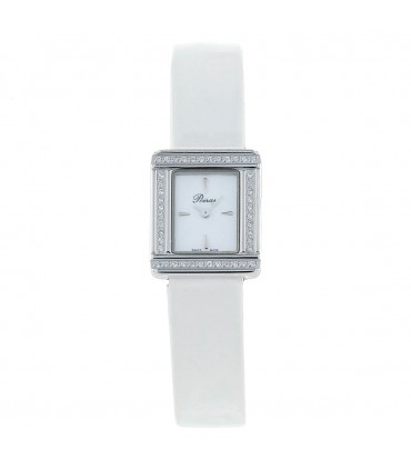 Poiray Ma Première Mini stainless steel and diamonds watch