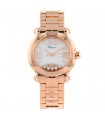 Chopard Happy Sport diamonds and gold watch