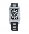 Bulgari Rettangolo stainless steel watch