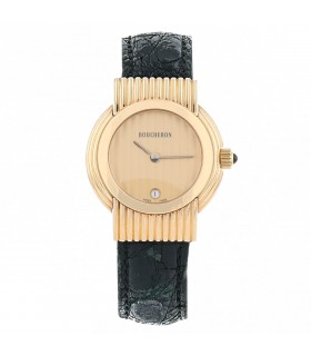 Boucheron Solis gold watch