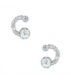 Boucles d’oreilles or et diamants