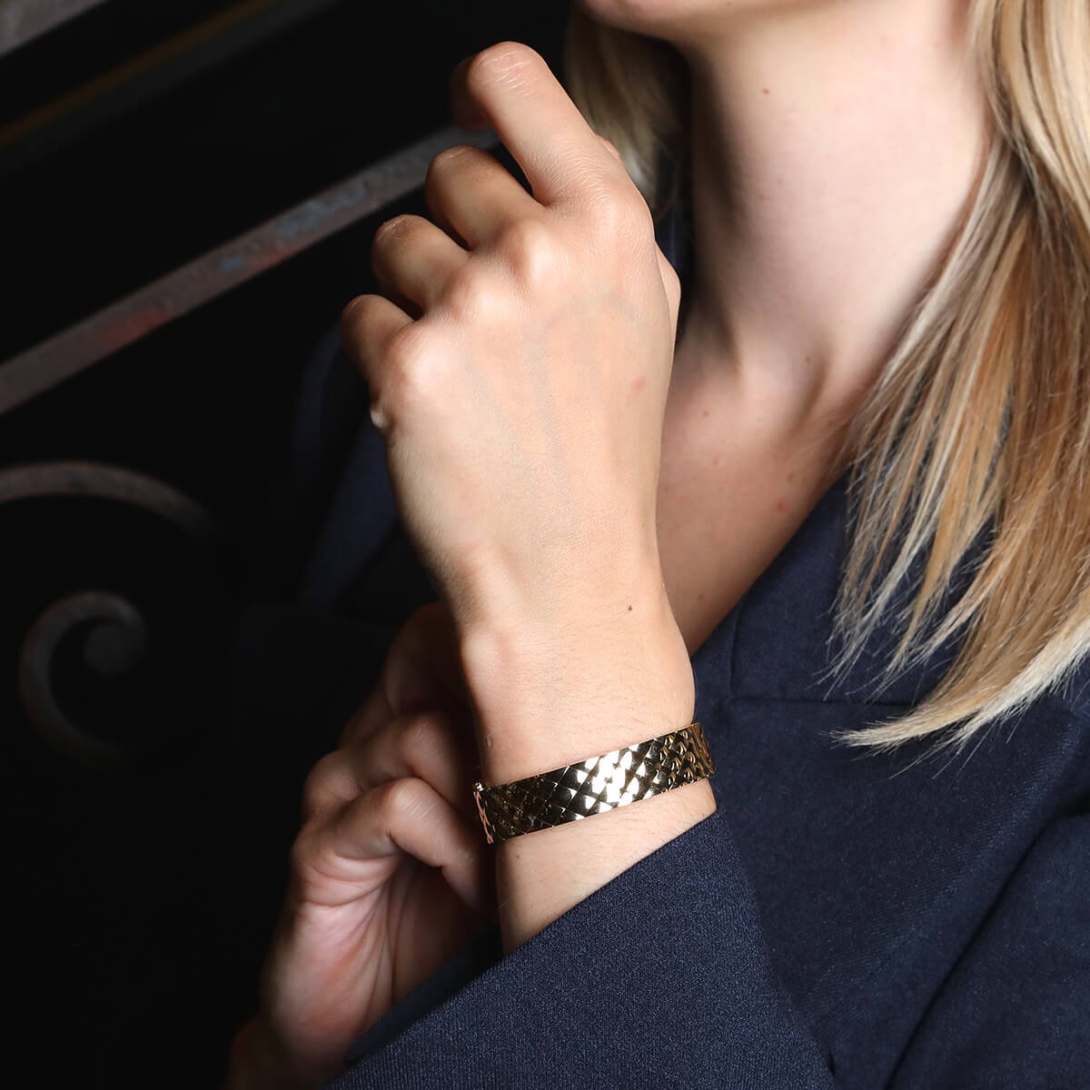 Chanel Bracelet Black Leather 20C - Designer WishBags