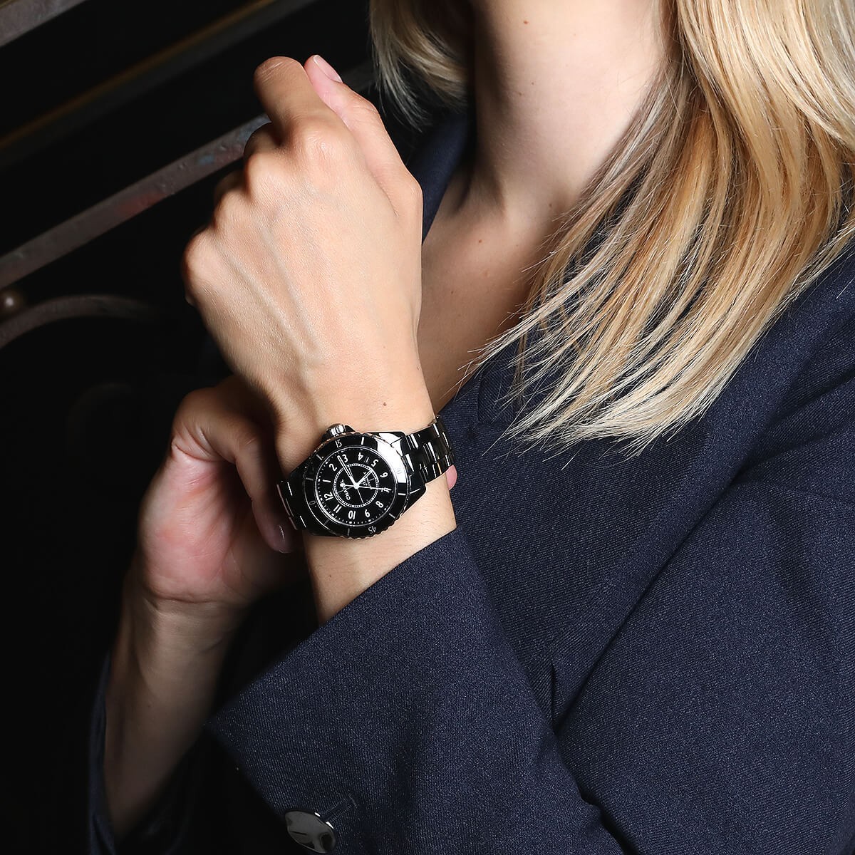 Chanel j12 black 2025 watch