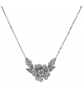 Mellerio Dits Meller Monterosa diamonds and gold necklace