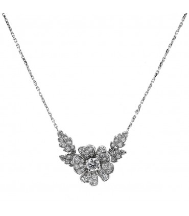 Mellerio Dits Meller Monterosa diamonds and gold necklace