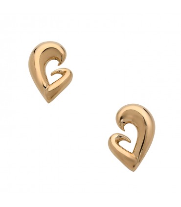 Gold earrings