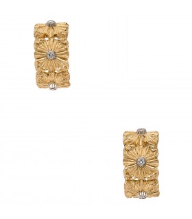 Buccellati diamonds and gold earrings