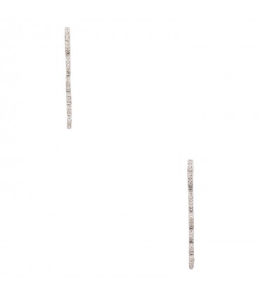 Boucles d’oreilles or et diamants