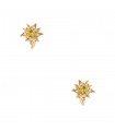 Chanel diamonds, citrine and gold earrings