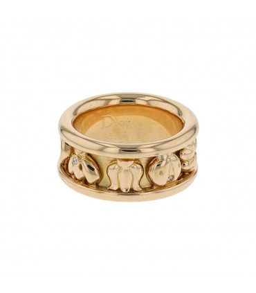 Dior Grigri diamonds and gold ring
